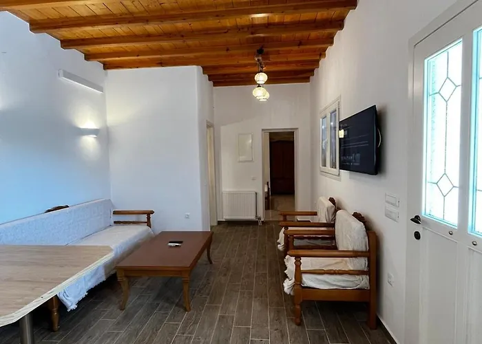 Blue And White House Mykonos Semesterbostad *