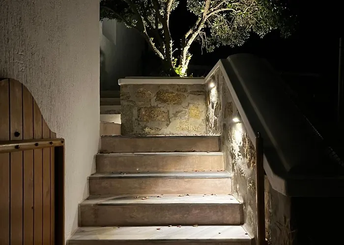 Blue And White House Mykonos Tatil Evi